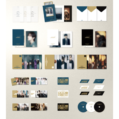 ATEEZ - GOLDEN HOUR : Part.1 [10th Mini Album/BLUE HOUR ver.]